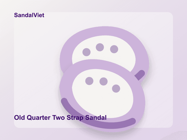 Old Quarter Two Strap Sandal