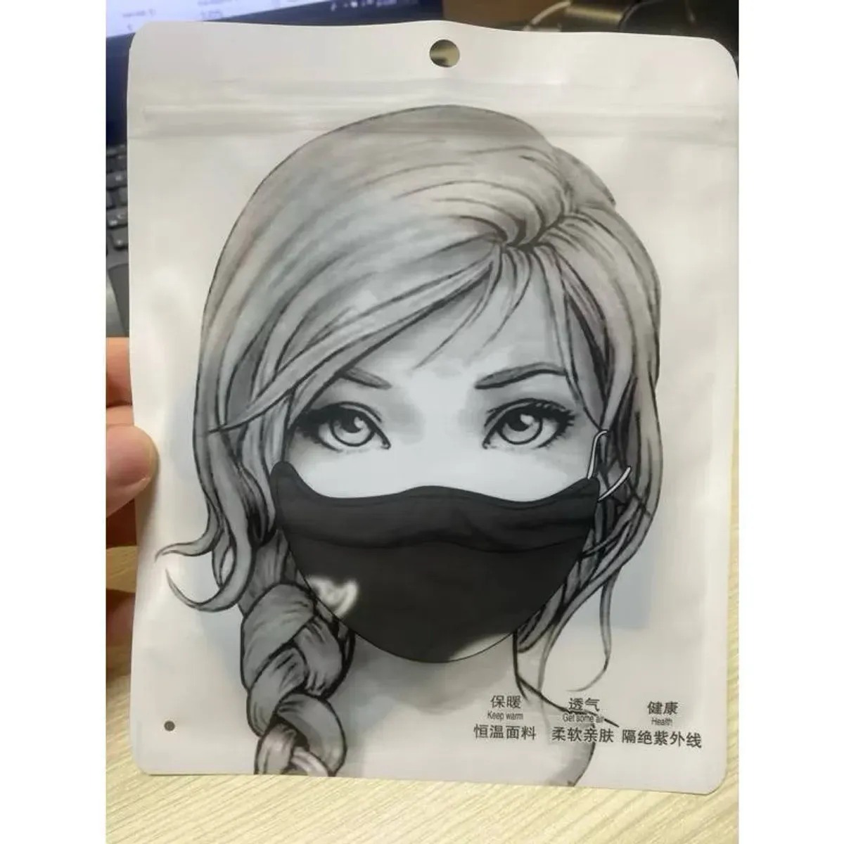 Khẩu Trang Thời Trang Unisex Cao Cấp Fashion Masks 5D (Vải Thoáng Lót Lưới Mềm Êm Ái Dây Đeo Rút Co Giãn)