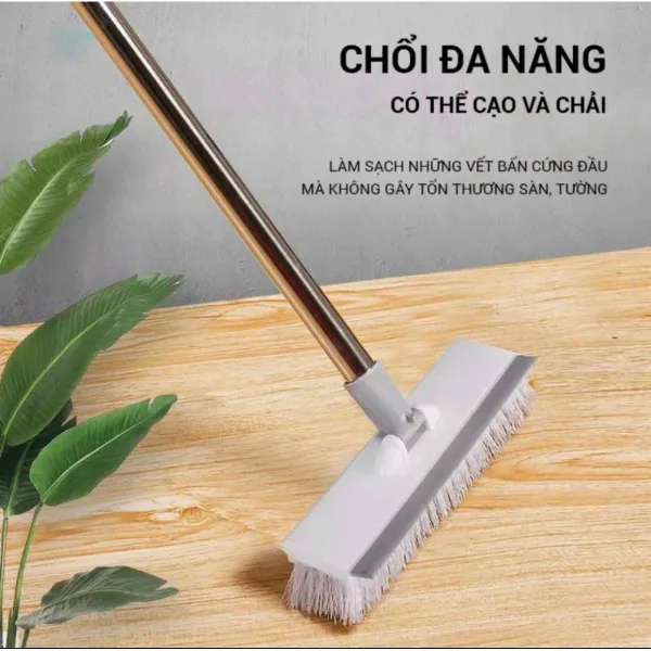 [60] Chổi Chà Sàn, Chổi Lau Sàn Nước, Quét Nhà Tắm Tiện Lợi