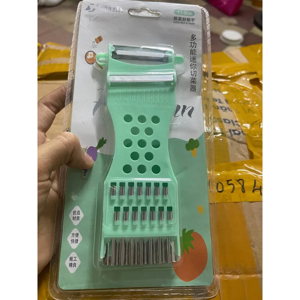 Dao bào sợi 5in1 loại xịn nhiều chức năng gọt vỏ , bào sợi , chặn rau củ